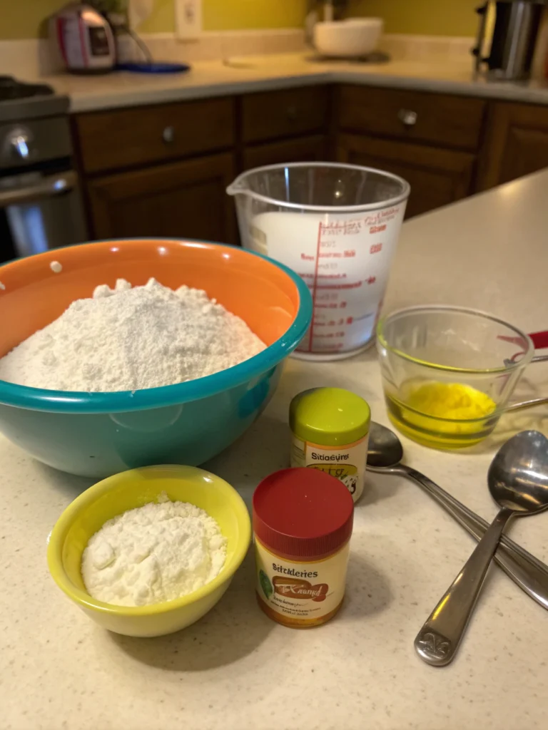 Homemade Play Doh Recipe (Better Than Store-Bought!) ingredients