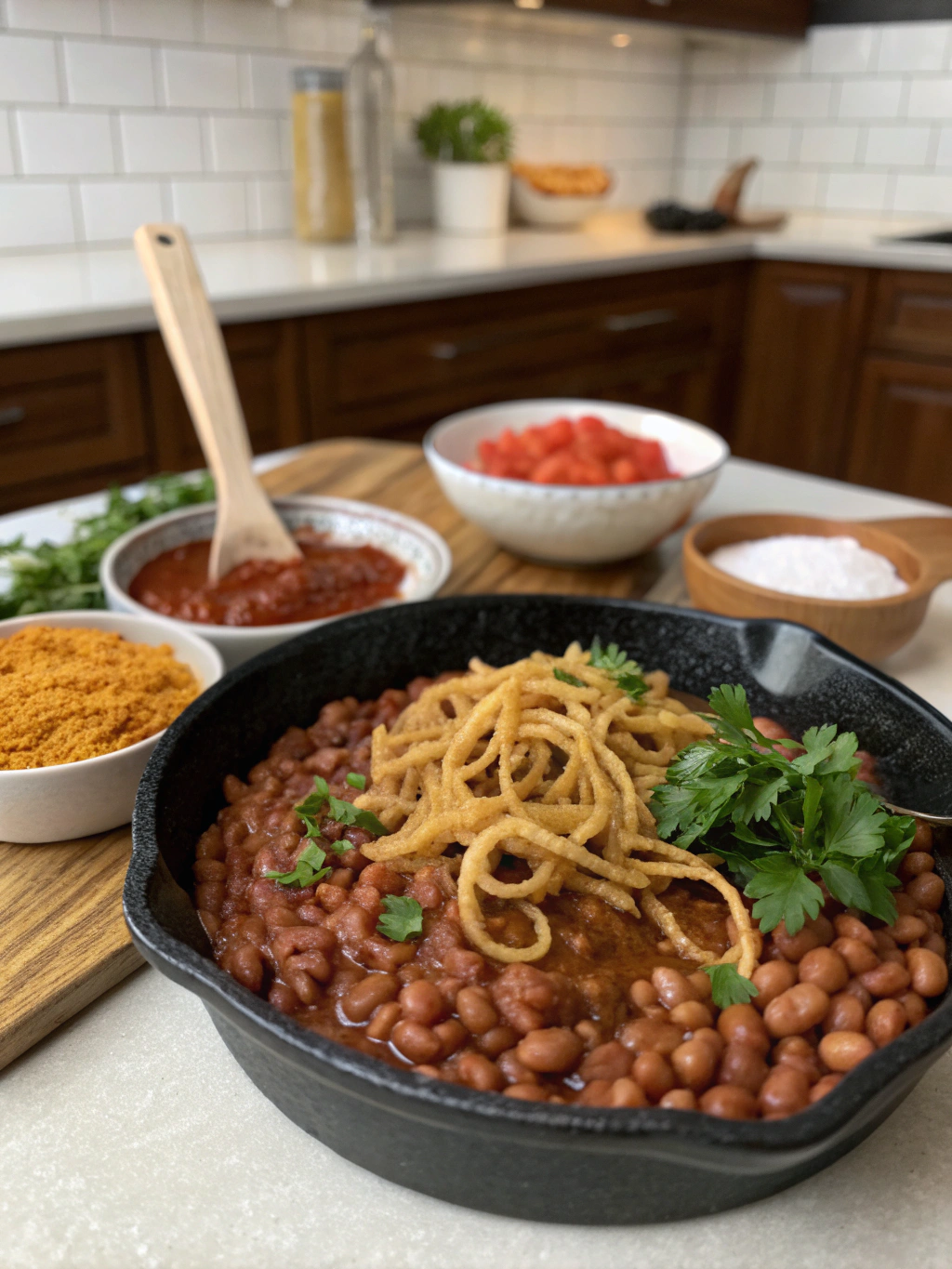 Homemade Skillet Barbecue Beans (Better Than Store-Bought!) ingredients