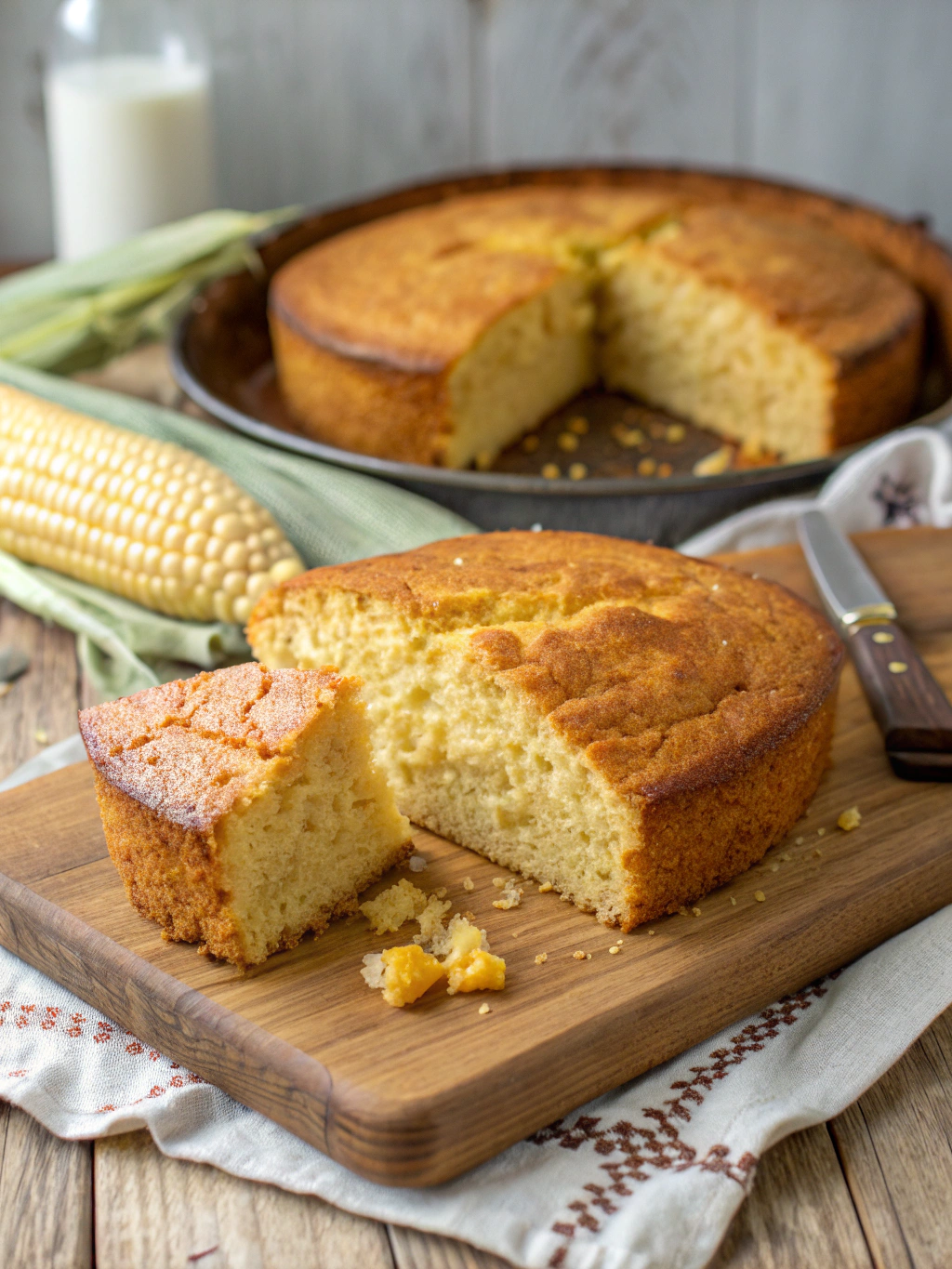 Homemade Southern Corn Light Bread (Better Than Grandma's!)