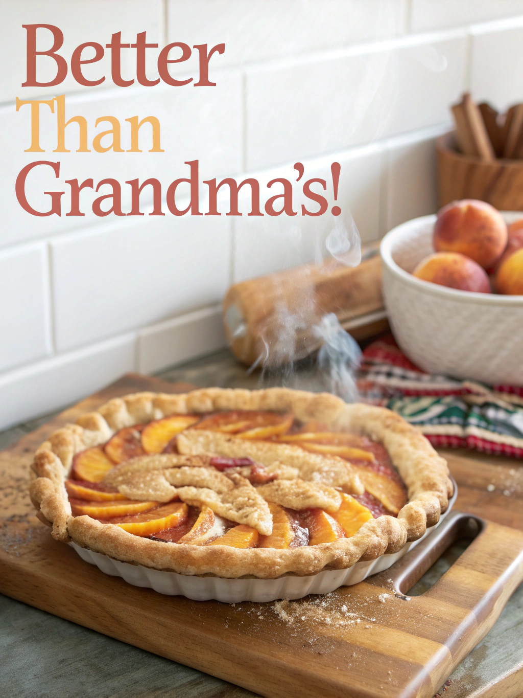 Homemade Southern Peach Pie (Better Than Grandma's!)