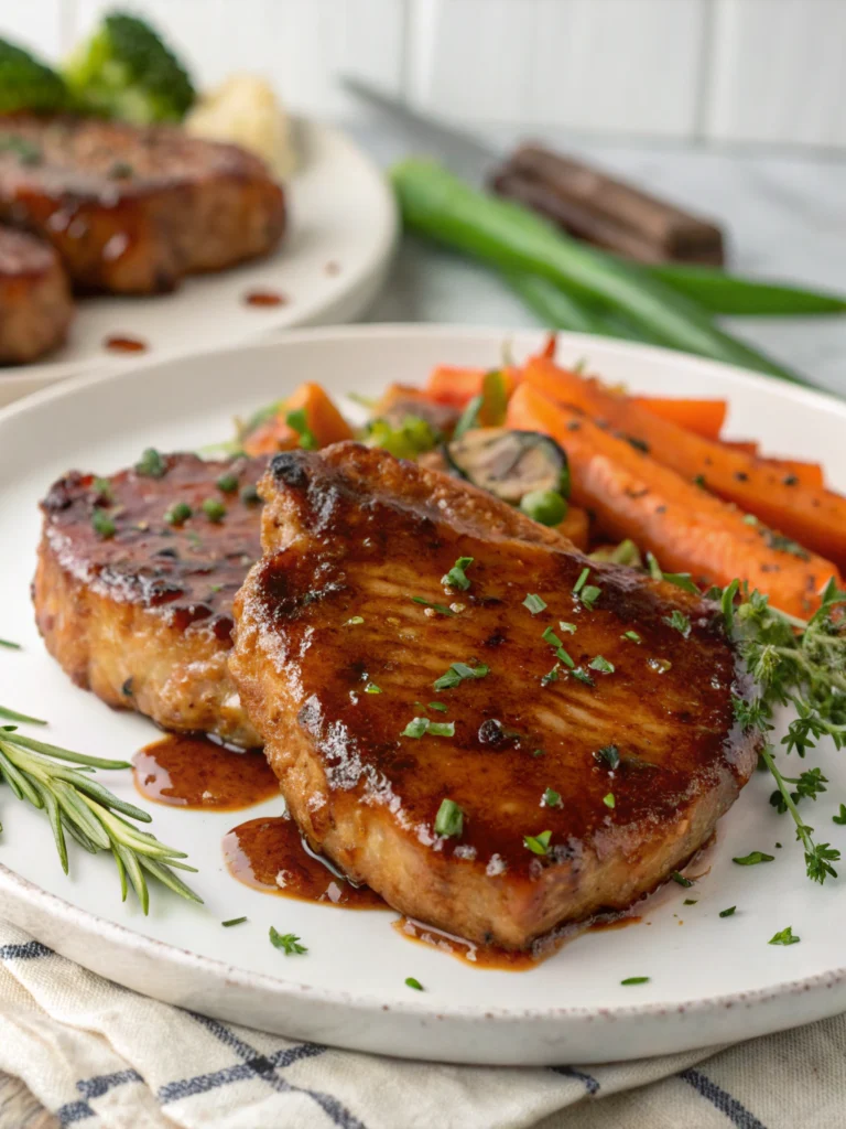 Irresistible Coca-Cola Glazed Pork Chops (Melt-In-Your-Mouth!)