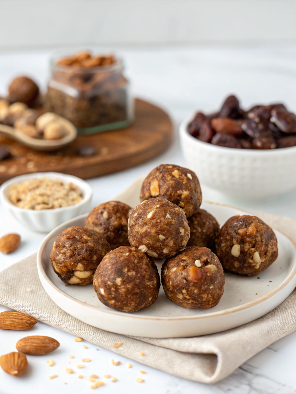 Irresistible Date Nut Energy Balls (No Baking Required!)