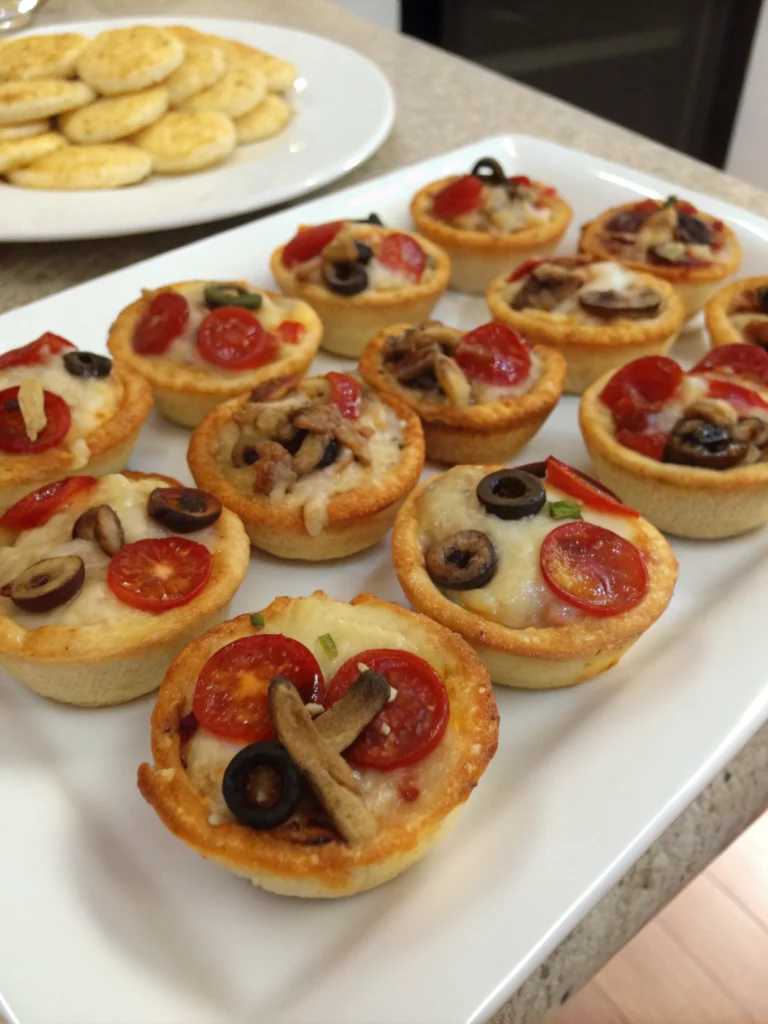 Irresistible Mini Pizza Bites (Perfect Party Pleasers!) ingredients