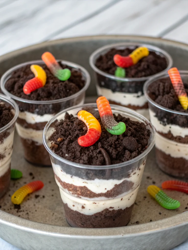 Ultimate Dirt Cups With Gummy Worms (Kids Go Wild For These!) ingredients