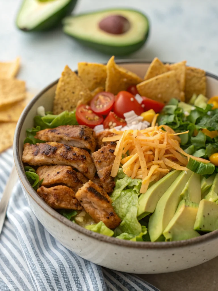 Ultimate Taco Salad Bowl (Perfect For Meal Prep!) ingredients