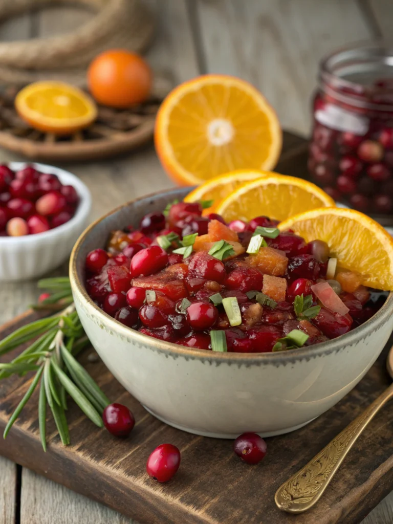 Zesty Cranberry-Orange Relish (Better Than Store-Bought!) ingredients