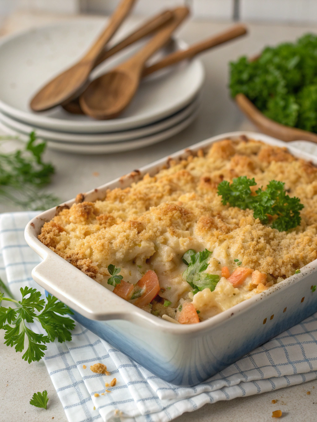 Classic Tuna Casserole with Crispy Topping (Family Favorite!) ingredients
