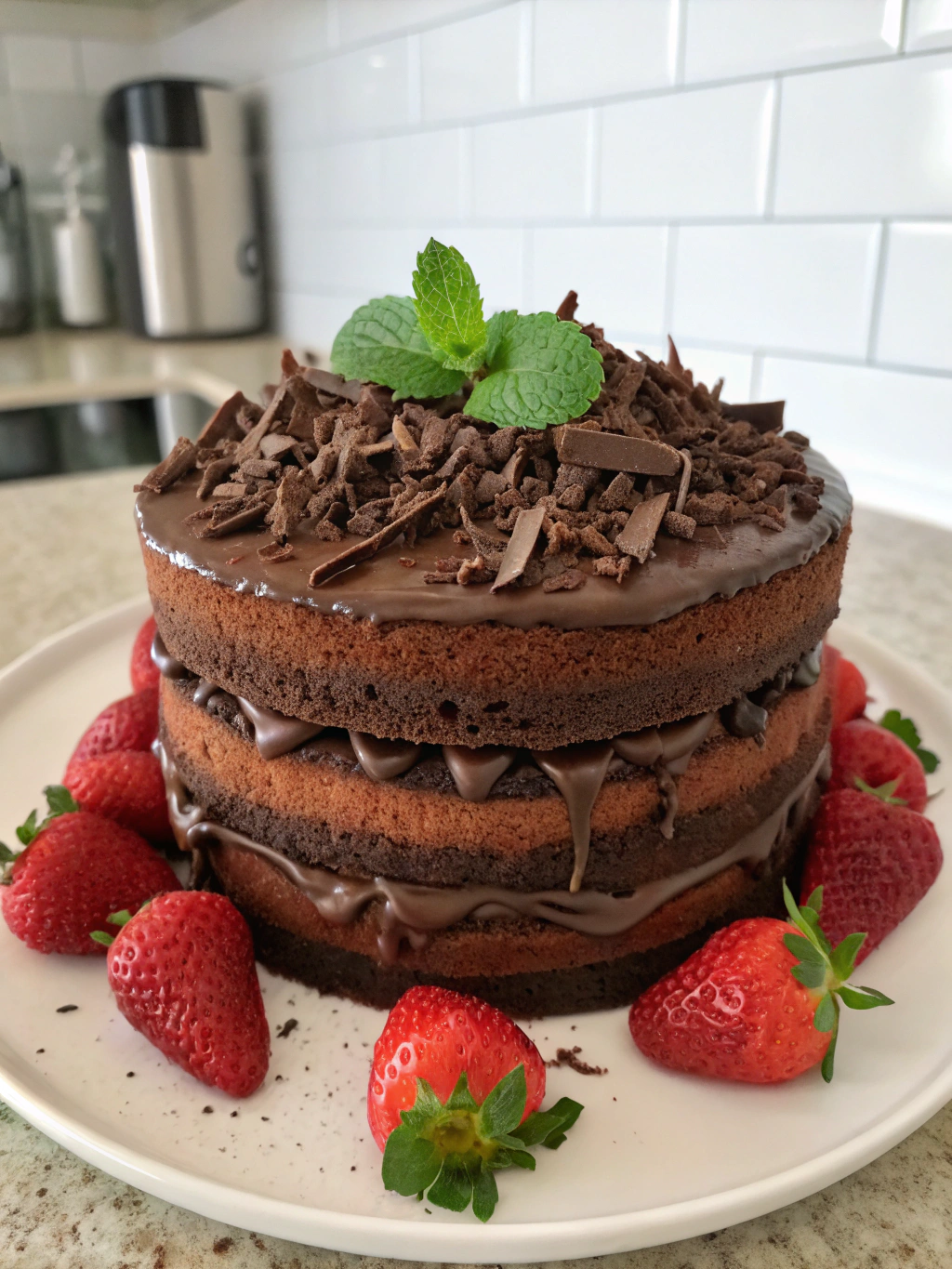 Decadent Triple Chocolate Cake (Better Than Bakery-Quality!) ingredients