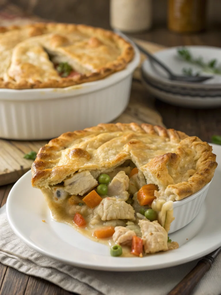 Homemade Chicken Pot Pie with Golden Crust (Family Favorite!) ingredients