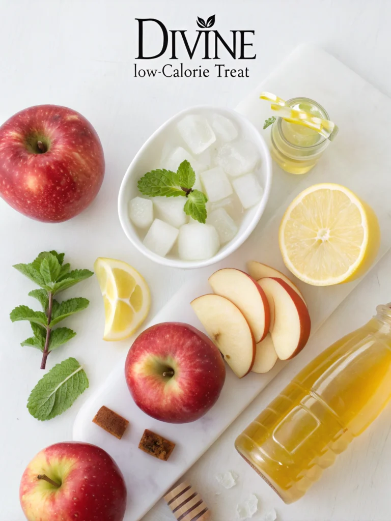 Refreshing Apple Quencher (Divine Low-Calorie Treat!) ingredients
