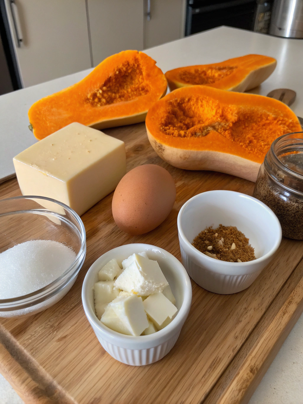 Ultimate Butternut Squash Soufflé (Restaurant-Quality!) ingredients