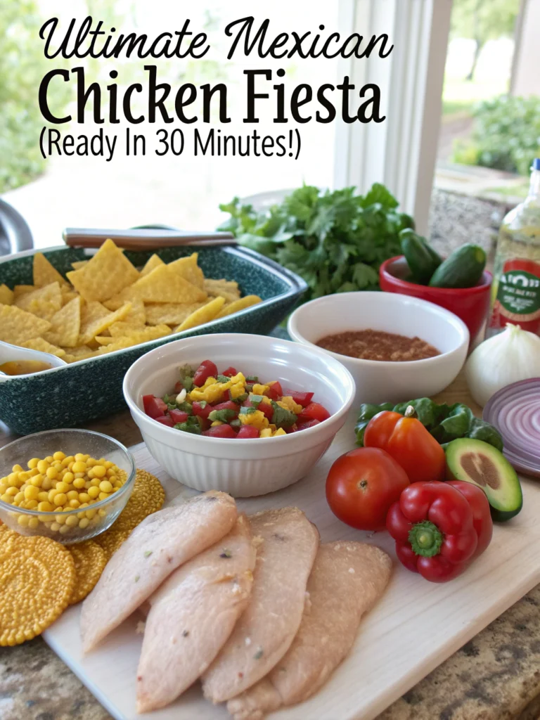 Ultimate Mexican Chicken Fiesta (Ready in 30 Minutes!) ingredients
