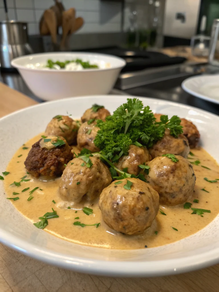 Ultimate Swedish Meatballs with Creamy Sauce (Ready in 30 Min!) ingredients