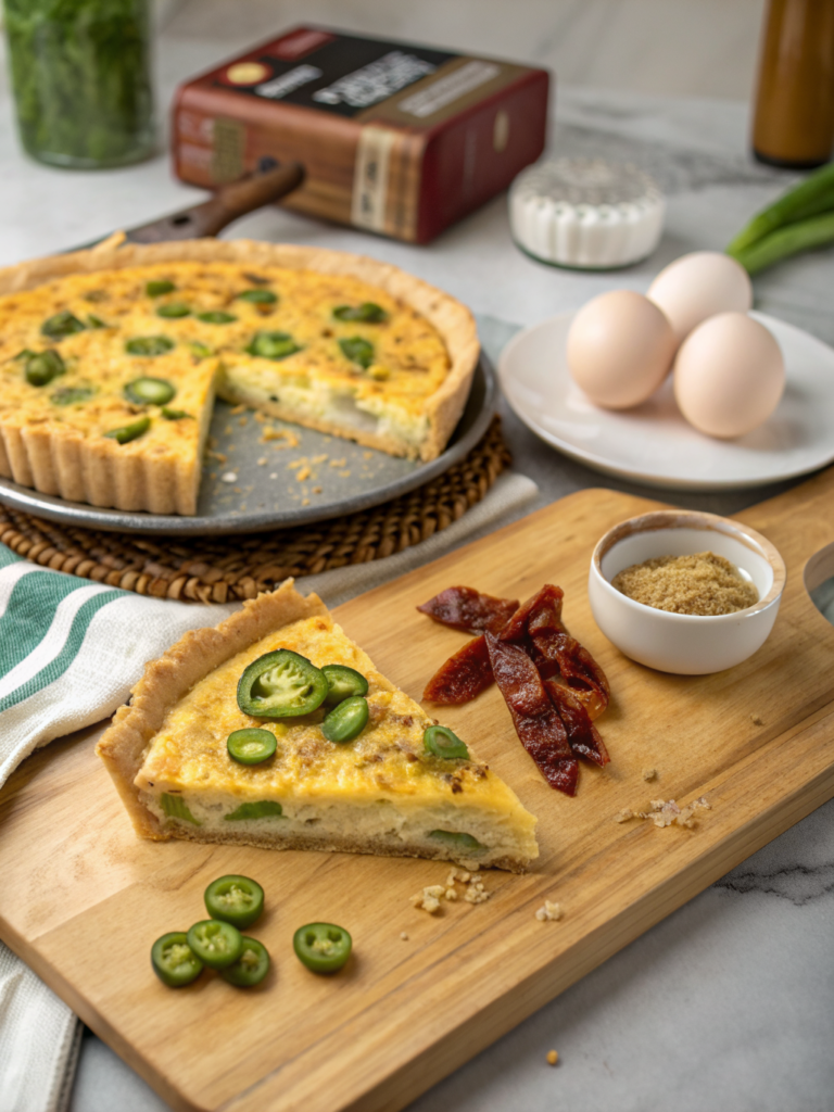 bacon jalapeno quiche spicy ingredients