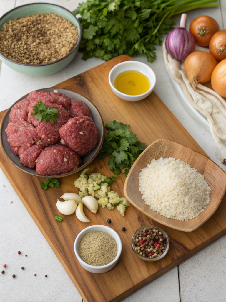 baked kibbeh iftar recipe ingredients