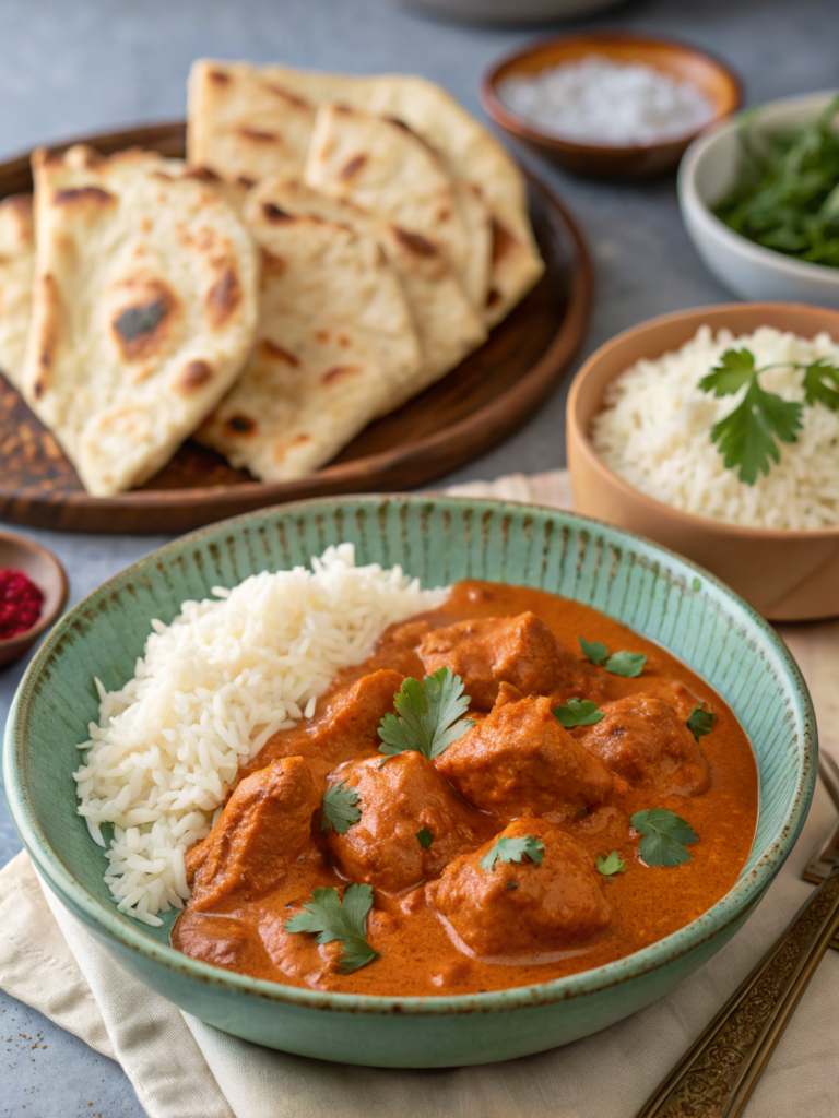 butter chicken naan iftar dinner