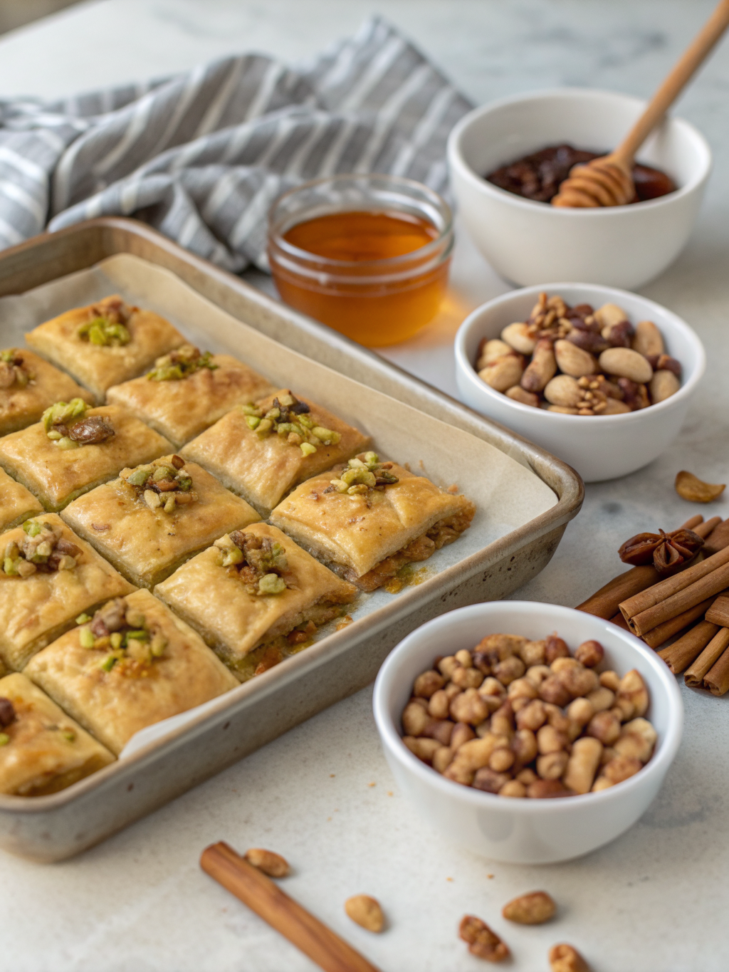 easy baklava bites ramadan ingredients
