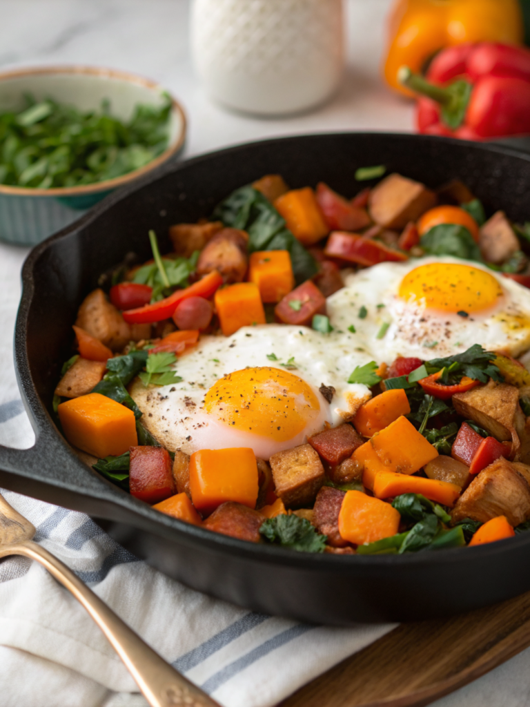 sweet potato egg hash suhoor ingredients