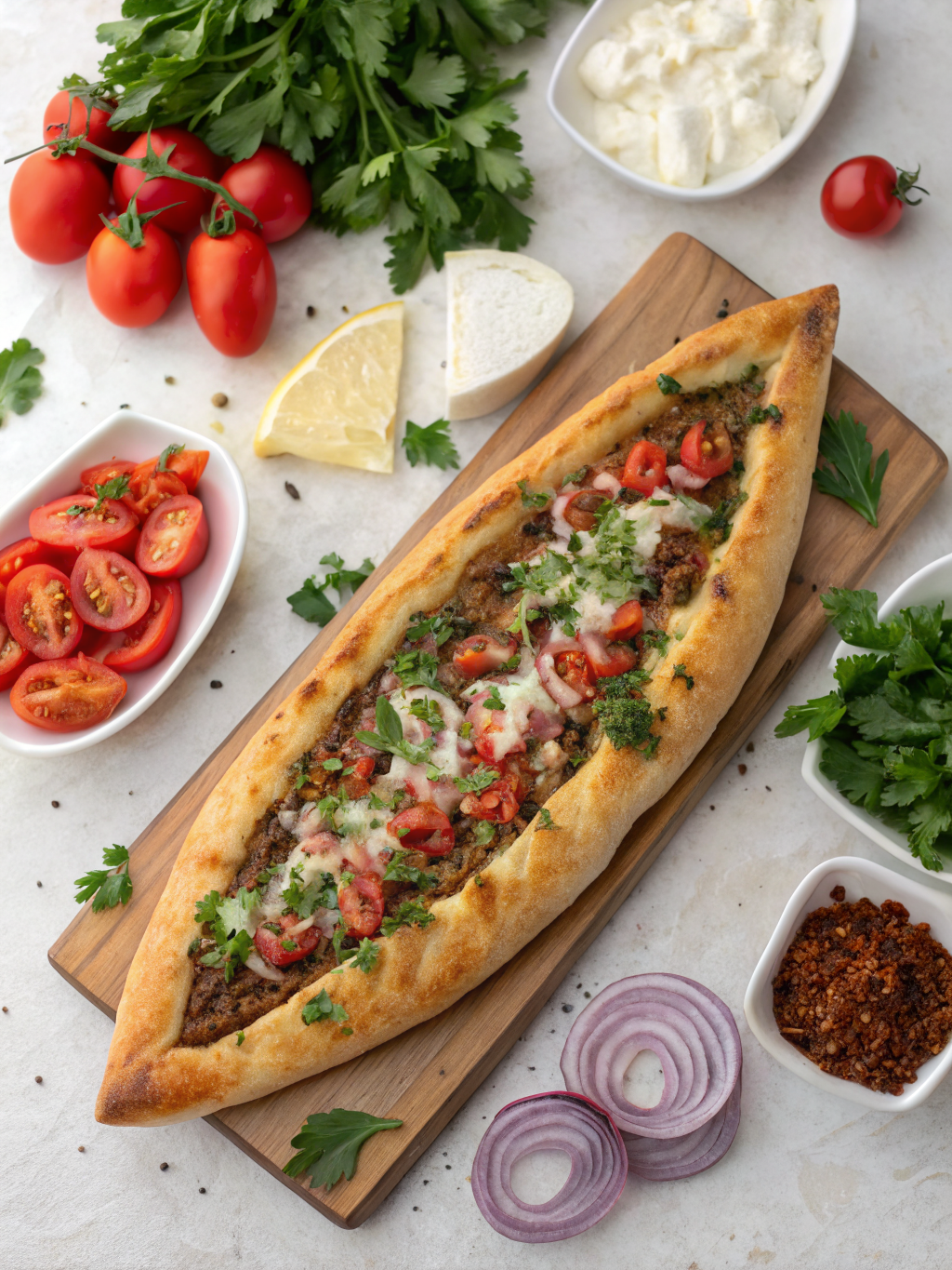 turkish pide ground beef ramadan ingredients