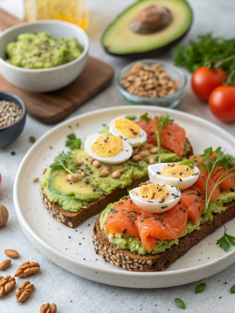 egg avocado toast suhoor ingredients