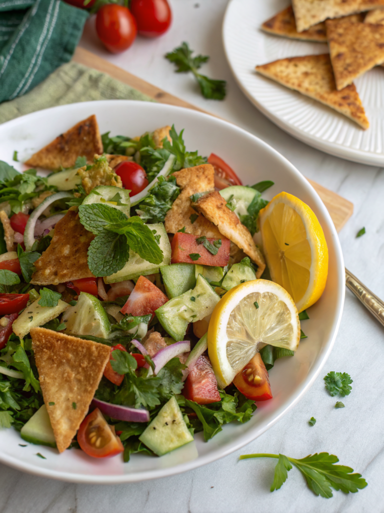fattoush salad iftar side