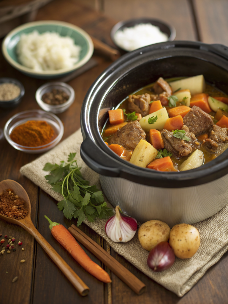 slow cooker lamb stew iftar ingredients