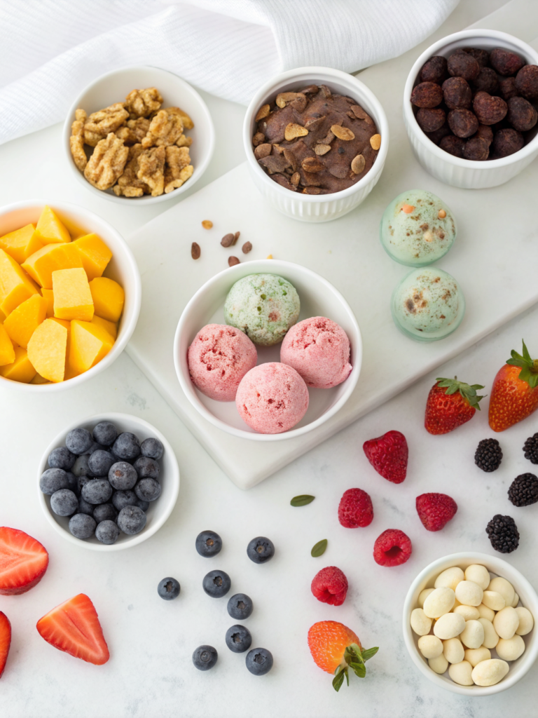 Frozen Yogurt Bites ingredients